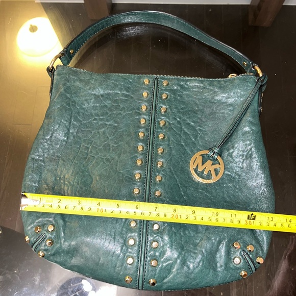 Michael Kors Shoulder or Crossbody Bag Green - Picture 8 of 10